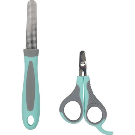 Coupe-ongles pour chat avec lime à ongles, coupe-ongles incurvé pour chats et chiens, outil de manucure pour animaux de compagnie. (1/5)