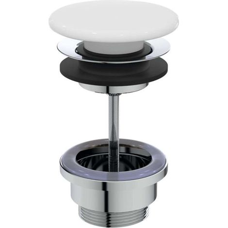 Ideal Standard - Piletta di scarico, Click-Clack, bianco E265301 (1/2)
