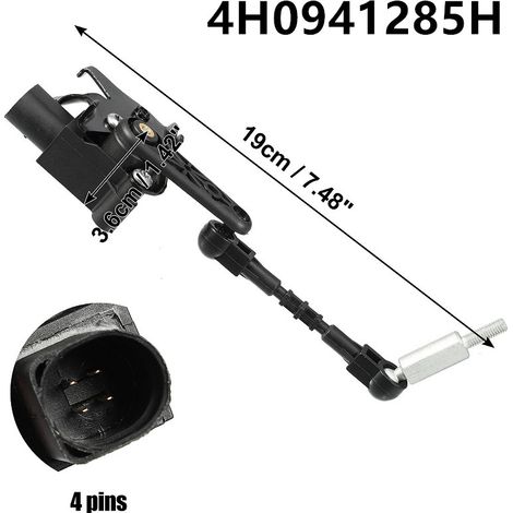 4H0941285H ist für den linken vorderen Scheinwerfer-Niveausensor des Audi A6 anwendbar. (1/3)