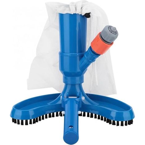 Kit de Nettoyage de Piscine avec tête de Brosse pour aspirateur de Piscine, Piscine, Jardin, Piscine et Spa, Brosse à Jet, Outil de Nettoyage de Piscine, Nettoyeur sous Marin (1/5)
