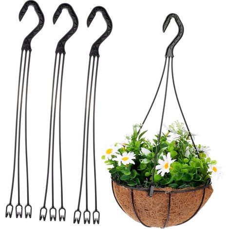 Stück Blumentopf Haken aus Kunststoff mit Starker
