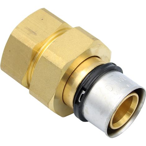 Pipetec Pressfitting Verschraubung 32x3 mm 1 1/4 Zoll IG TH Kontur (1/5)