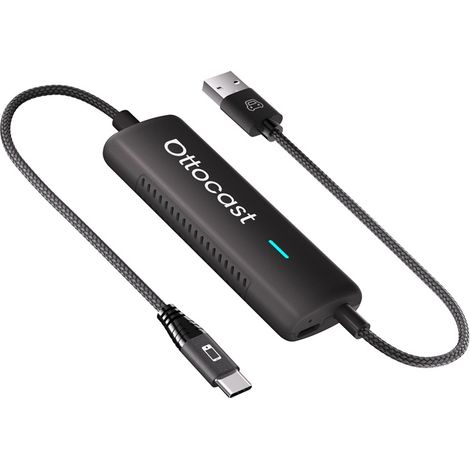 Adaptador inalámbrico para coche Ottocast con MirrorCast