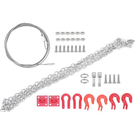 Boucle de sauvetage universelle pour voiture RC, chaîne de remorque, corde de remorque, accessoires pour voitures RC (1/5)