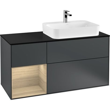 Villeroy & Boch F392PCHG Meuble sous-lavabo Finion F39 (1/2)
