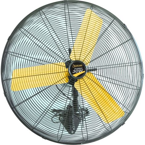 Ventilateur mural GARLAND TURBO 30W-V23 - Coloris - Noir