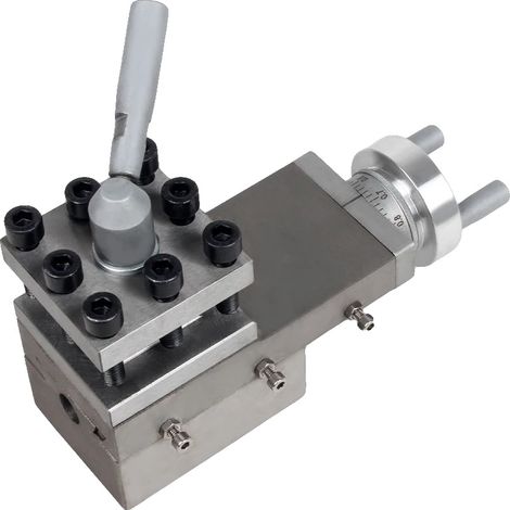 Portaherramientas para torno, acero de alta calidad, longitud 100 mm, ancho 20 mm, mecanizado de precisión, certificado CE. (1/5)