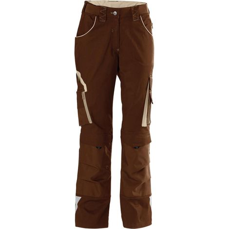 Fortis Bundhose Damen PERFORMANCE 24 Gr.46 braun/beige (1/5)
