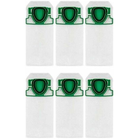 FENOPLASTICAFOREHILL Lot de 6 sacs à poussière pour aspirateur Vorwerk Kobold Vk200 (1/5)