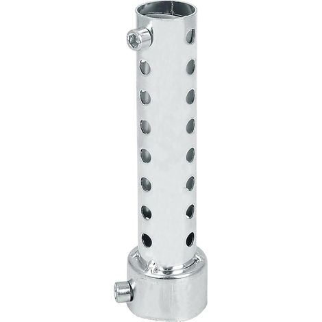 Silencieux d'échappement de moto 45mm Silencieux réglable universel démontable de Moto DB Killer XSQ-03 (Argent) (1/5)