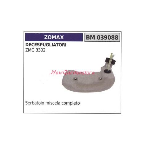 Serbatoio carburante ZOMAX motore decespugliatore ZMG 3302 039088