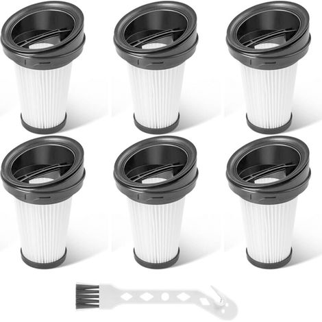 Lot de 6 Filtres de Remplacement pour Rowenta Aspirateur Balais X-pert 3.60 X-Pert 160 RH72xxx ZR005202 (1/5)