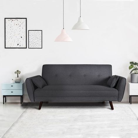 Schlafsofa LOKI grau/ 193x74x87 cm
