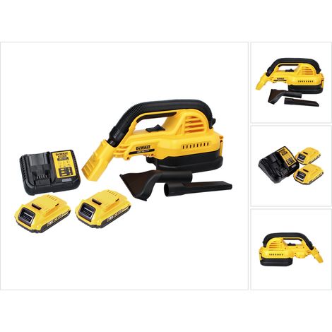 Aspirapolvere portatile a batteria DeWalt DCV 517 D2 18 V 1,9 L + 2 batterie da 2,0 Ah + caricabatteria (1/5)