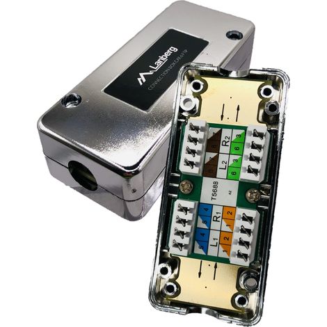 Lanberg PLC‑6SL1‑S Geschirmter LSA CAT.6 FTP-Anschluss (1/5)