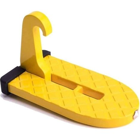 Marchepied Portable Pliable pour Voiture – Accès Facile au Toit – Fonction Marteau de Sécurité – Léger et Compact