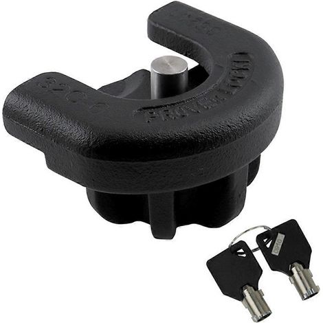 Verrou d'attelage universel pour remorque, robuste, 2 pouces (1/5)