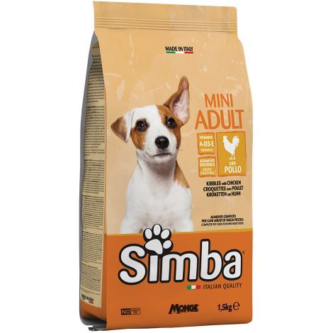 CROCCHETTE PER CANI 'MINI ADULT' pollo - kg 1,5