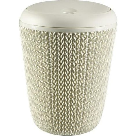 CURVER KOSZ NA ŚMIECI 6L KNIT 7L/KREMOWY