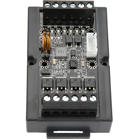 Industrielle SPS-Steuerplatine FX1N-10MT Programmierbares Relais-Verzögerungsmodul mit Gehäuse (1/5)