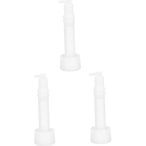 3pièces Machine à Traire Pour Ovins Tête Aspiration Pour Traite Douce Remplacement Pour Élevage Accessoire Pour Bétail (1/5)