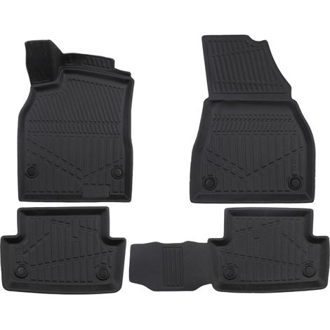 Komplettset 4 Stück 3D Gummifußmatten für den Innenraum Erpassan - RENAULT MEGANE II 2002–2009
