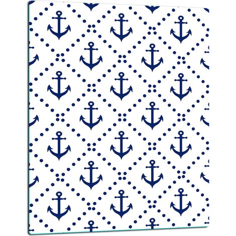 TAGLIERE IN VETRO 40x52 ANCHOR (1/5)