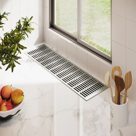 Lüftungsgitter Silber eloxiert F1 150mm x 200mm Stegblech Heizungsdeckel Lüftung aus Aluminium (1/5)