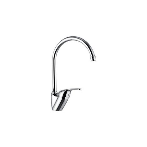 MISCELATORE MONOCOMANDO LAVELLO CANNA ALTA LINEA EPIC- Cromo- MARIA- pezzi 1