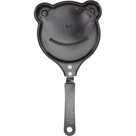 Poêle à Omelette Antiadhésive, Facile à Nettoyer Mini Poêle à Frire Antiadhésive en Fer Inoxydable pour le Ménage (Grenouille) (1/5)