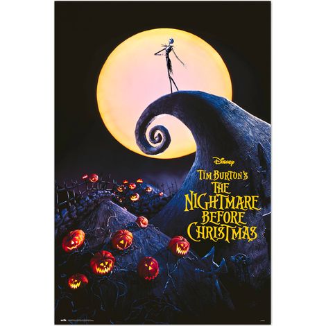 Poster disneynightmare before christmas film