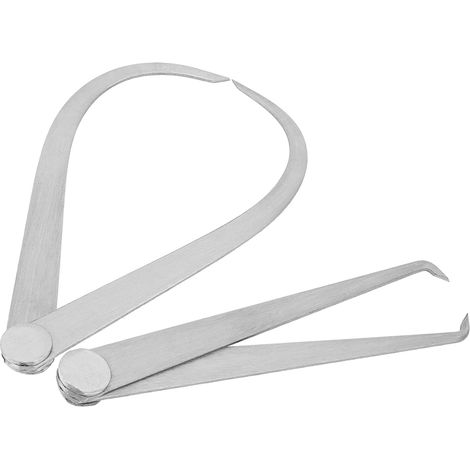 2-teiliges 6"-Messschieber-Set aus Edelstahl mit Außen- und Innengelenk (1/5)