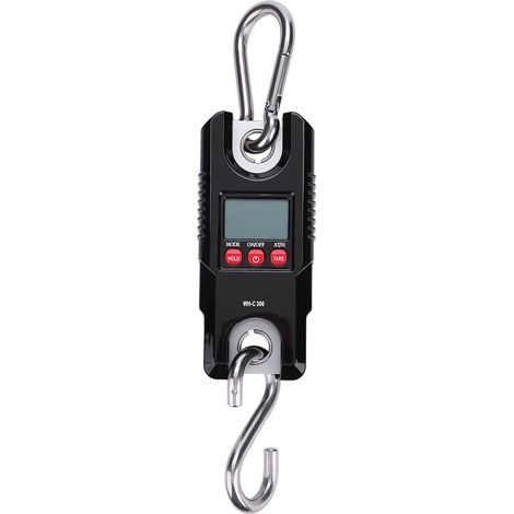 Pèse-personne numérique portable Weiheng WH-C 300kg en plastique avec crochet pour pêche (1/5)