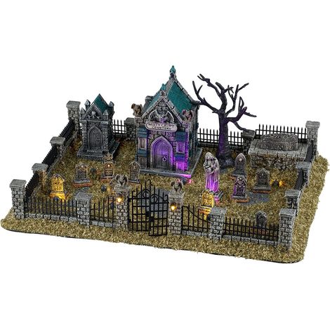 Misty Crypt Graveyard - LEMAX COD. 64633 adattatore incluso (1/3)