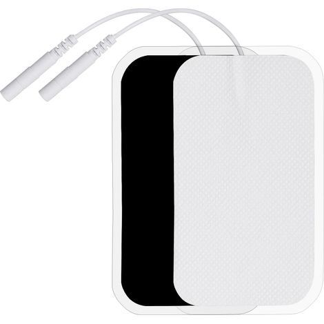 Patchs de stimulation électrostatique pour thérapie physique, électrode TENS conductrice, gel thérapeutique, stimulateur musculaire, masseur pulsé 20 pièces (1/5)