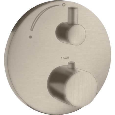 hansgrohe AXOR Uno² termostato empotrado con válvula de cierre, 1