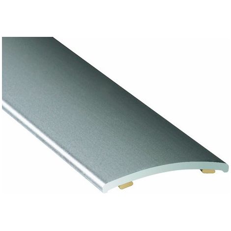 Seuil Adhésif Alu 30mm Romus Fixation Adhésive, Profil Demi-bombé Discret - Romus