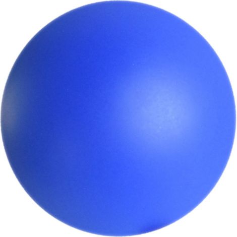Balle d'exercice pour les mains de 6,3 cm (2,48 po) en mousse PU bleue, légère, pour muscler efficacement les doigts et soulager le stress (hommes et femmes). (1/5)