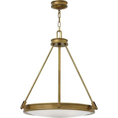 Elstead Collier - 4 Licht Decke Anhänger Messing, E14 (1/4)