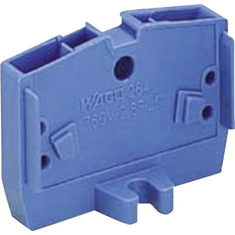 WAGO 264-301 Einzelklemme 6 mm Zugfeder Belegung: L Grau 1 St. (1/2)