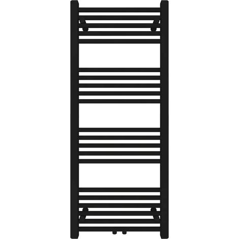 Badheizkörper mit Mittelanschluss Comfort Schwarz Gerade 60x180 cm Heizkörper (1/4)