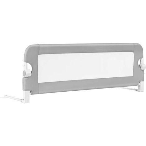 Goplus – Barrière de lit pliable et portable – Structure en T pour stabilité – Tissu Oxford résistant – Dimensions 120 x 40 x 42 cm – Mécanisme à double bouton
