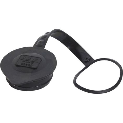 Bouchon obturateur pour fiche et fiche inclinée Hypra et P17 caoutchouc IP44 2P+T et 3P+T 32A et 3P+N+T 16A LEGRAND 052127 (1/2)