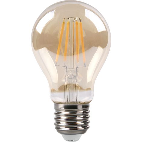Ampoule à filament standard 8 W 750 lm E27 ambrée 2700 K (1/2)