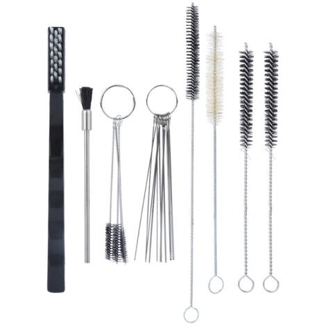 Kit di pulizia da 21 pezzi: accessori, ferramenta, utensili manuali, pistola a spruzzo, parti portatili adatte per utensili a spruzzo (1/5)