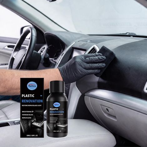 Kunststoff-Aufbereitungsmittel für Fahrzeuginnenräume – Reinigung, Fleckenentfernung, Polieren, Aufhellen, tägliche Pflege und Aufbereitung – 50 ml -- BIEMMEDUE (1/5)