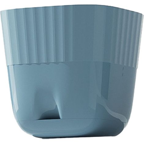 2 Pots 7 pouces, trous drainage, bacs récupération, plastique résistant, intérieur extérieur, décoration maison bureau (1/5)