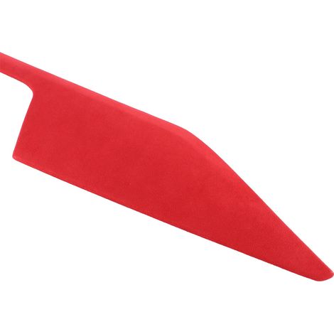 Modification de voiture : Housse de tableau de bord complète en daim + housse de ventilation adaptée aux BMW Série 3, Série 4, Série 3 GT, F30, F31, F32, F34, F36 (2 pièces) de 2013 à 2019 en rouge vi (1/5)