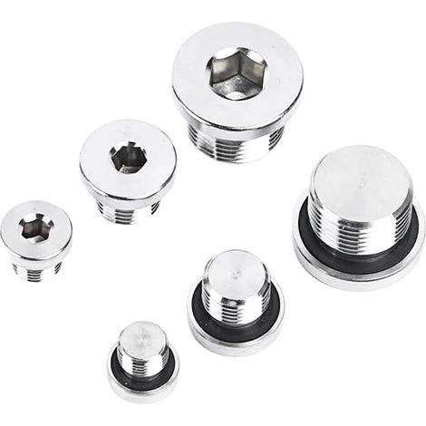 Boulon hexagonal interne à bride M8-M48 pour tuyaux d'eau et d'huile (1/5)