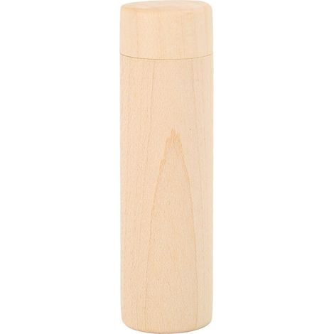 Diffuseur d'Huiles Essentielles en Bois Portable, Forme Cylindrique pour Relaxation et Sommeil (1/5)